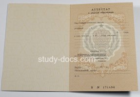 Аттестат за 11 класс до 1994 в Кургане