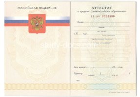 Аттестат за 11 класс 2007-2009 в Кургане